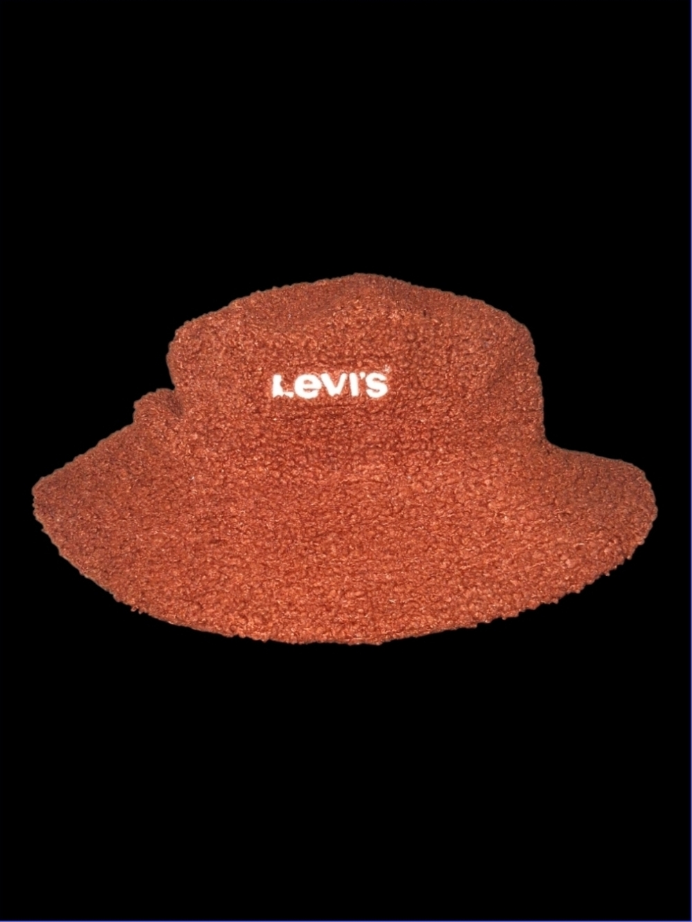 Levi's Burnt Orange Sherpa Bucket Hat